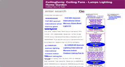 Desktop Screenshot of ceilingfaniq.com